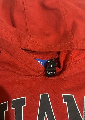 Kırmızı Miami Baskılı erkek çocuk Sweatshirt - Görsel 2