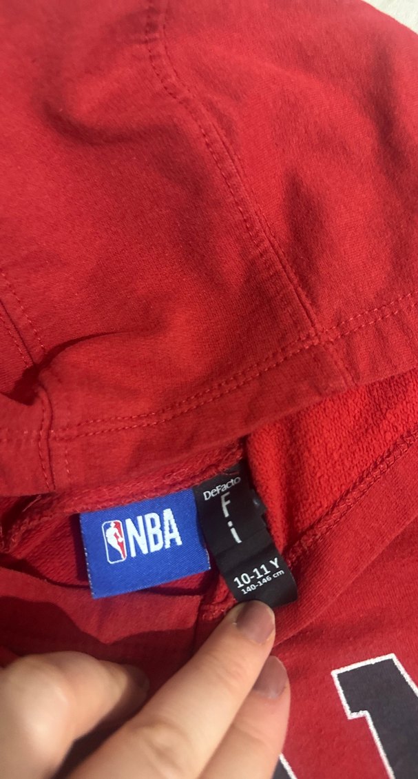 Kırmızı Miami Baskılı erkek çocuk Sweatshirt - Görsel 3