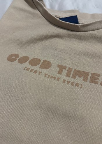 Bej Erkek çocuk Baskılı Kısa Kollu Tişört - Görsel 6