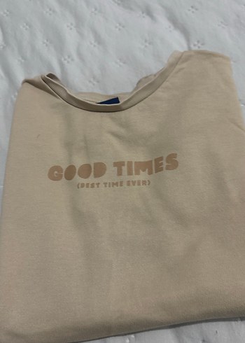 Bej Erkek çocuk Baskılı Kısa Kollu Tişört - Görsel 4