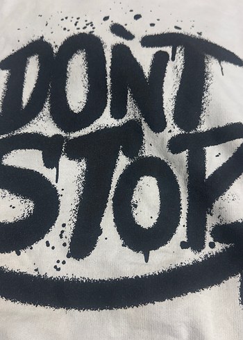 Beyaz Baskılı Uzun Kollu Rahat erkek çocuk Sweatshirt - Görsel 2