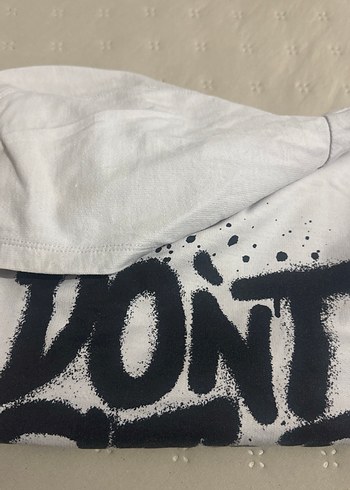 Beyaz Baskılı Uzun Kollu Rahat erkek çocuk Sweatshirt - Görsel 4