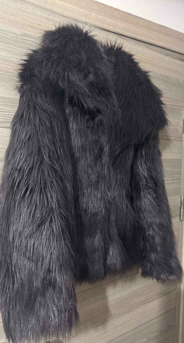 Acı Kahverengi Kadın Suni Kürk Ceket - Görsel 2