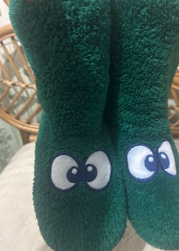 Erkek Çocuk Sıcak yumuşacık Ev Terliği - Görsel 8