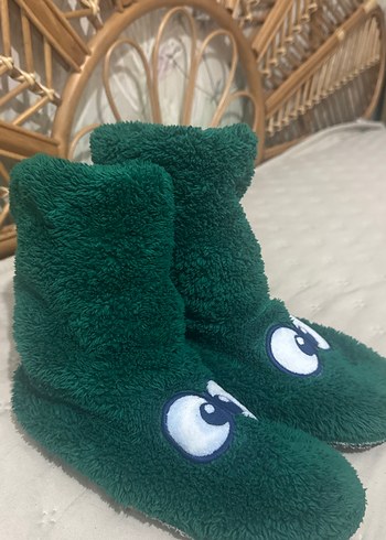 Erkek Çocuk Sıcak yumuşacık Ev Terliği - Görsel 2