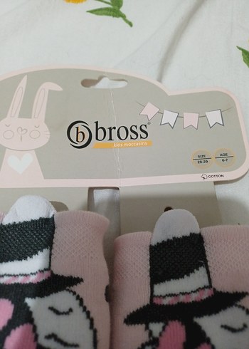 Pembe Fırfırlı Kız Çocuk çarık çorap sıfır ürün - Görsel 5