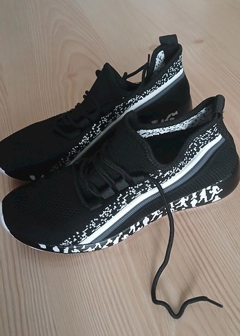Siyah Zebra Desenli 40 no