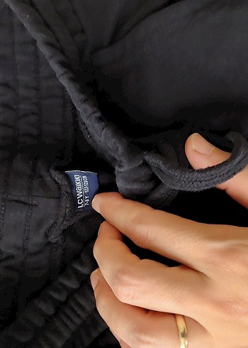 lcw Siyah Bel Detaylı Rahat Kesim Eşofman - Görsel 2