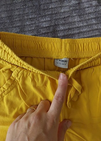 Lcw Erkek Sarı Pamuklu Salaş Şort - Görsel 3