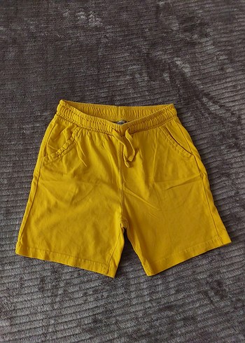 Lcw Erkek Sarı Pamuklu Salaş Şort - Görsel 2
