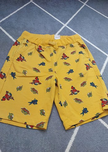 LC Waikiki Sarı Renkli Bağcıklı Erkek Şort
