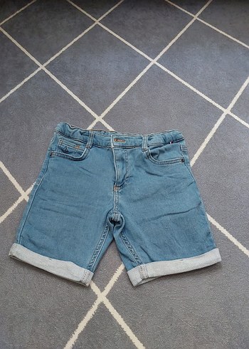 Erkek Çocuk Mavi Denim Şort
