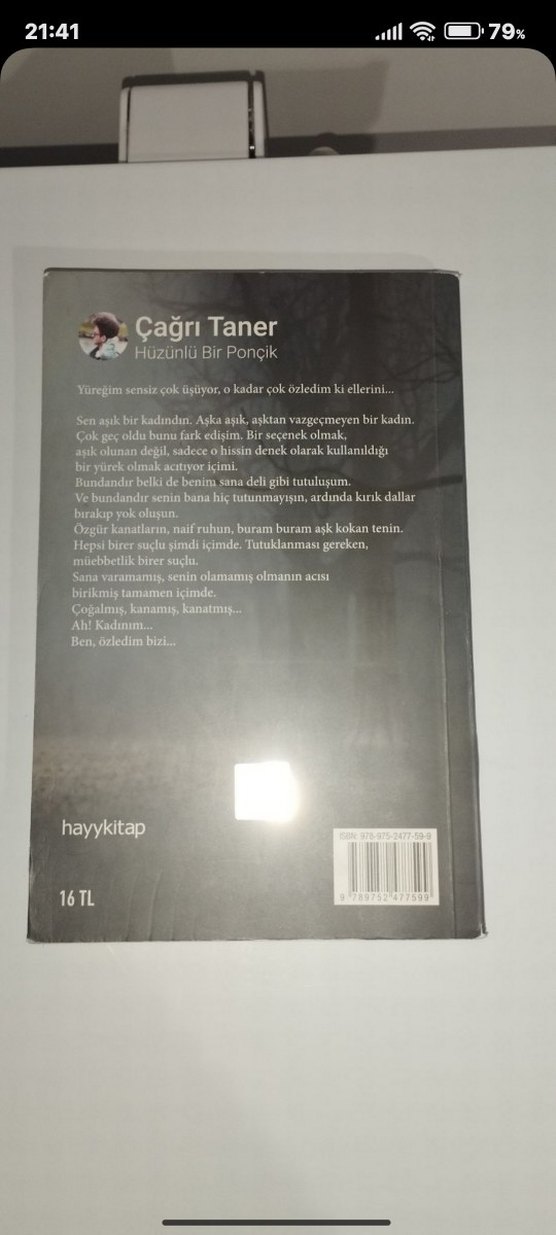 Hüzünlü Bir Ponçik - Çağrı Taner - Görsel 2