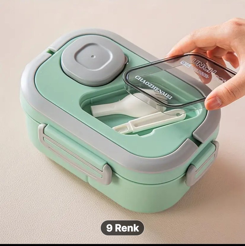 Yeşil Üç Parçalı Saklama Seti - Görsel 2