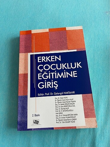Erken Çocukluk Eğitimine Giriş kitabı