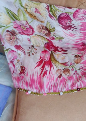 vintage oyalı yazma Kadın Fular adet fiyatıdır - Görsel 6