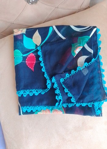 vintage oyalı yazma Kadın Fular adet fiyatıdır - Görsel 11