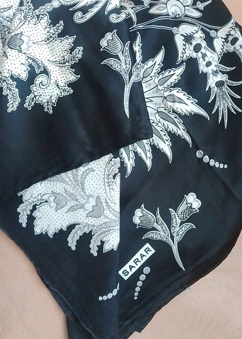 Sarar %100 ipek el yapımı muhteşem - Görsel 5