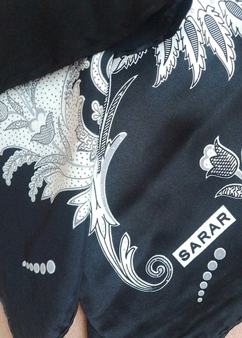 Sarar %100 ipek el yapımı muhteşem - Görsel 6