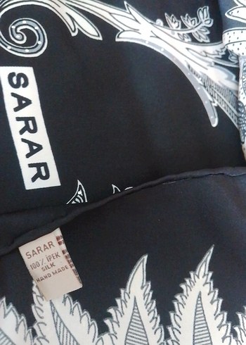 Sarar %100 ipek el yapımı muhteşem - Görsel 4