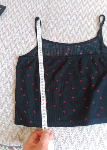 Siyah İp Askılı Rahat Kadın Pijama Takımı - Görsel 8