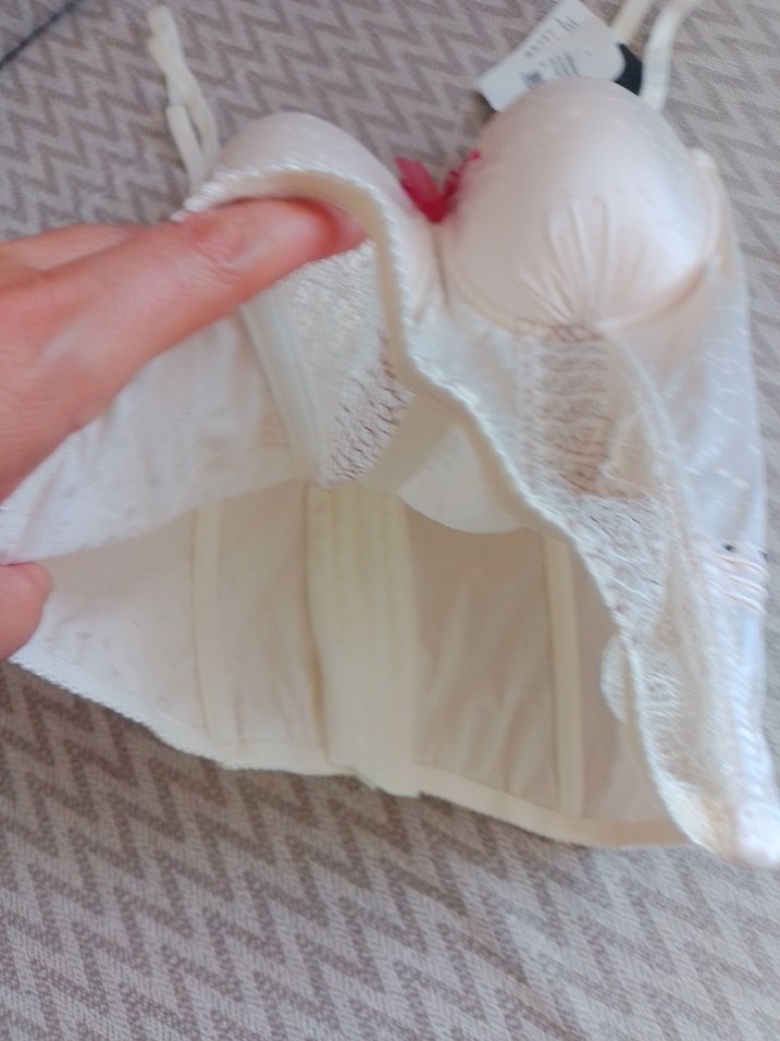 loya esperanza kaplı büstiyer südyen 85 krem süper kalite - Görsel 3