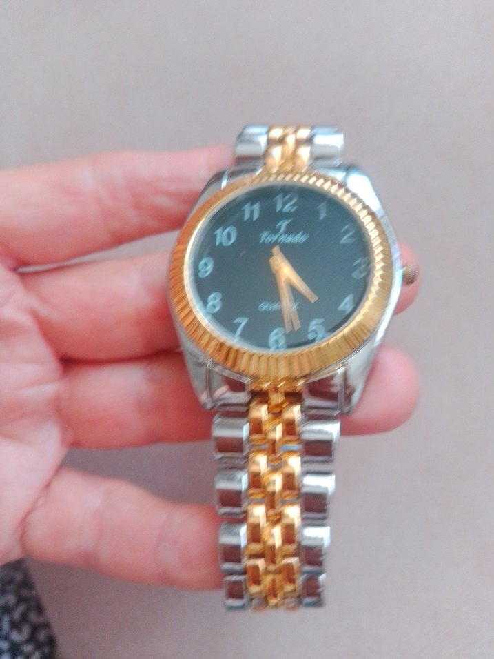 Tornado Quarzt saat stainless steel made in PRC paslanmaz çelik - Görsel 3