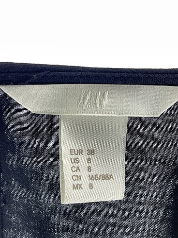 38 Beden siyah Renk H&M Kısa Elbise %70 İndirimli.
