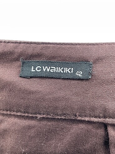 42 Beden kahverengi Renk LC Waikiki Midi Etek %70 İndirimli.