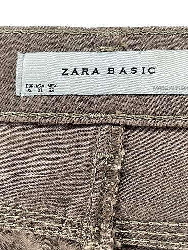 xl Beden kahverengi Renk Zara Midi Etek %70 İndirimli.