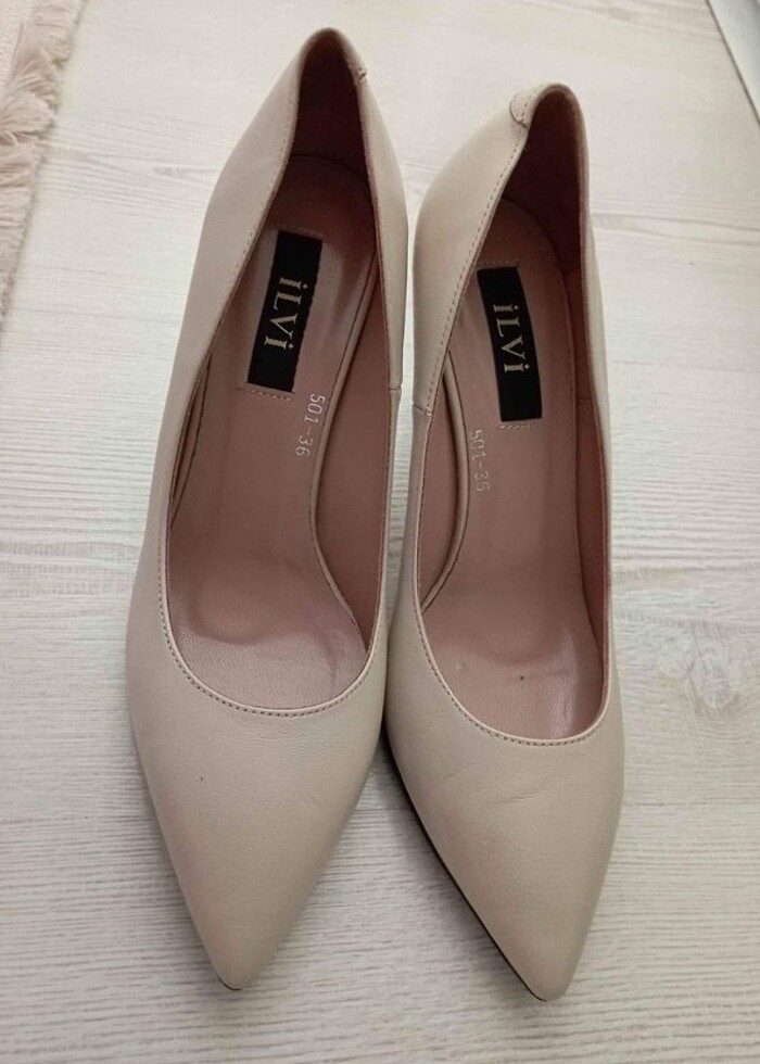 İlvi kadın topuklu ayakkabı  - Görsel 2