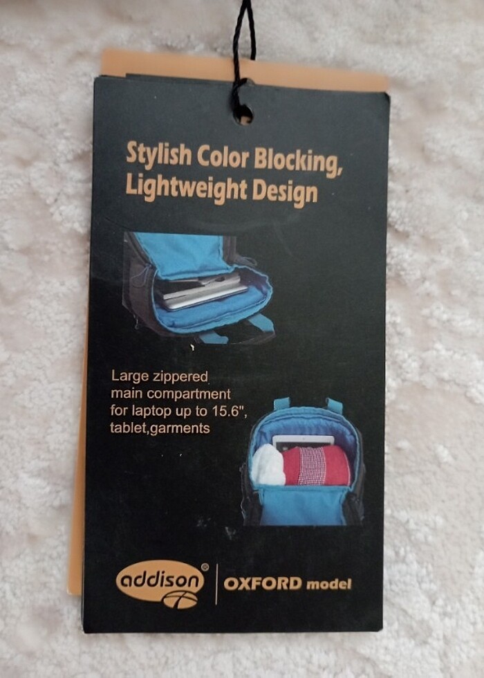 Sportif laptop sırt çantası  - Görsel 3