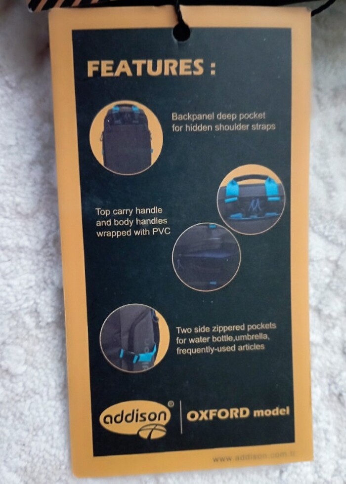 Sportif laptop sırt çantası  - Görsel 4