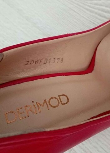 Derimod topuklu ayakkabı  - Görsel 5