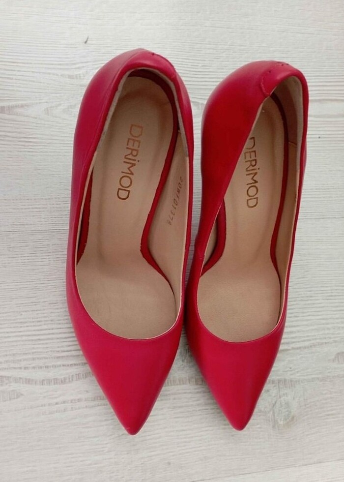 Derimod topuklu ayakkabı  - Görsel 3