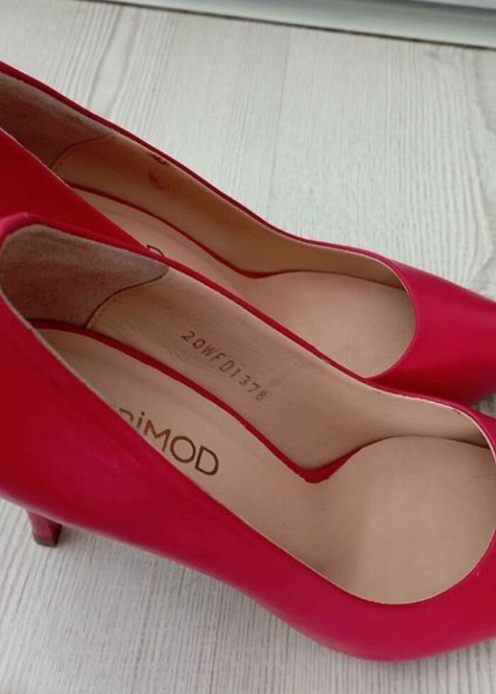 Derimod topuklu ayakkabı  - Görsel 2