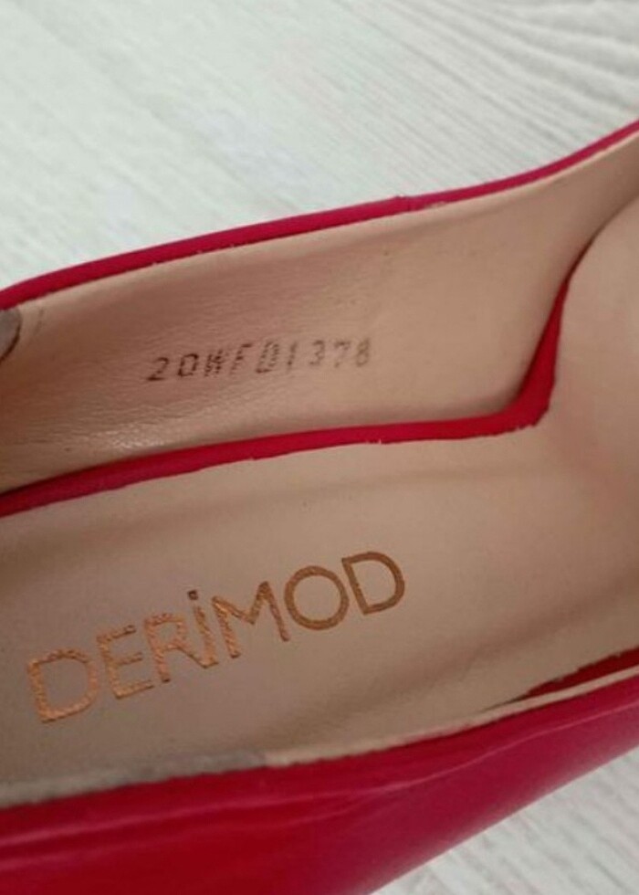 Derimod topuklu ayakkabı  - Görsel 4