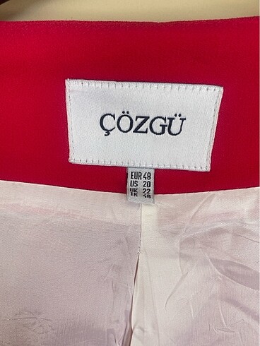 48 Beden Kısa blazer
