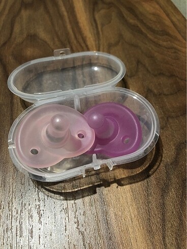 Beden pembe Renk Philips avent soothie 0-6 ay kız bebek emzik