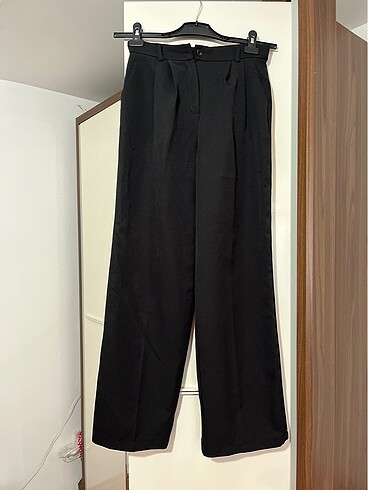 Bol paça kumaş pantolon
