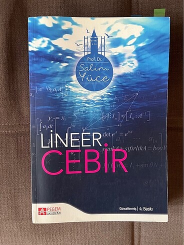 Lineer cebir kitabı