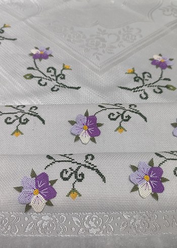  iğne oyalı işleme seccade takımı