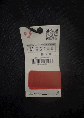 Zara Denim straplez