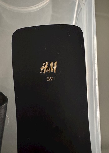 Siyah Kadın Topuklu Terlik - Görsel 4