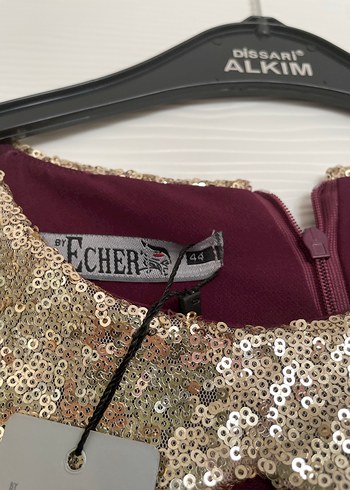 Zincir Detaylı Bordo tulum - Görsel 8