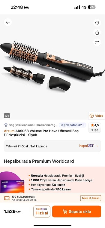 Arzum Arzum Volum Pro