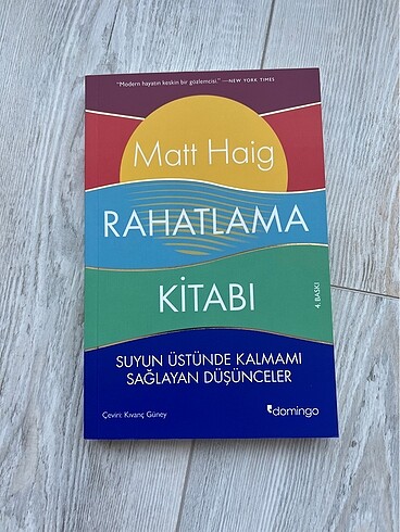 Matt Haig Rahatlama Kitabı
