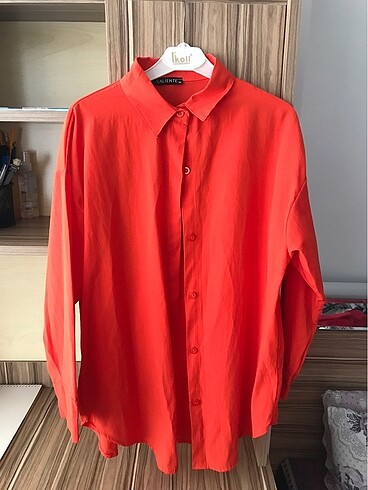 m Beden oversize basic gömlek