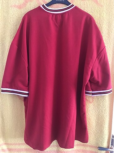 diğer Beden kırmızı Renk oversize tshirt
