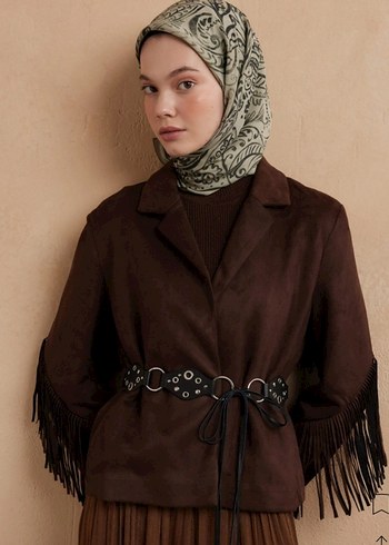 FRESHSCARF FRESSIA DESEN PAMUK İPEK EŞARP ADAÇAYI
